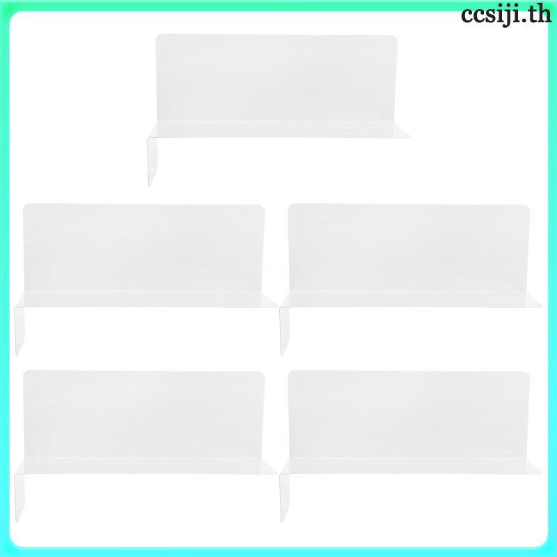 Modular Shelf Divider ชั้นวางหนังสือพลาสติก Dividers ตู้เสื้อผ้าแยก ...