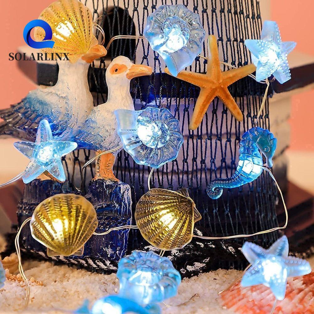SOLARLINX String Lights Room เด็ก Diy ผสม Ocean Theme เปลือกหอย ...