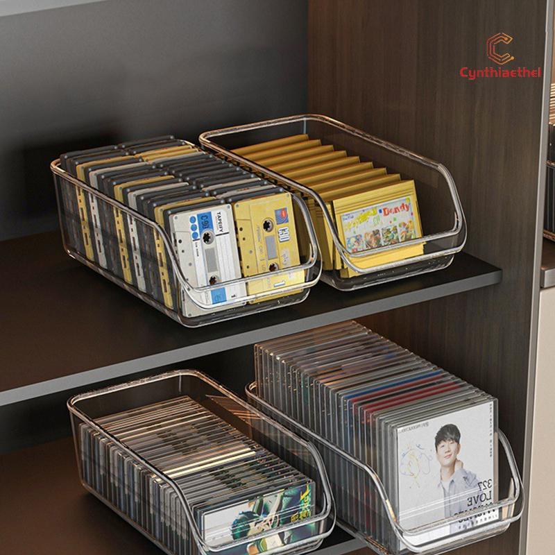 Cynthiaethel CD Disc Rack Desktop Disc Record Magnetic Tape Display ...