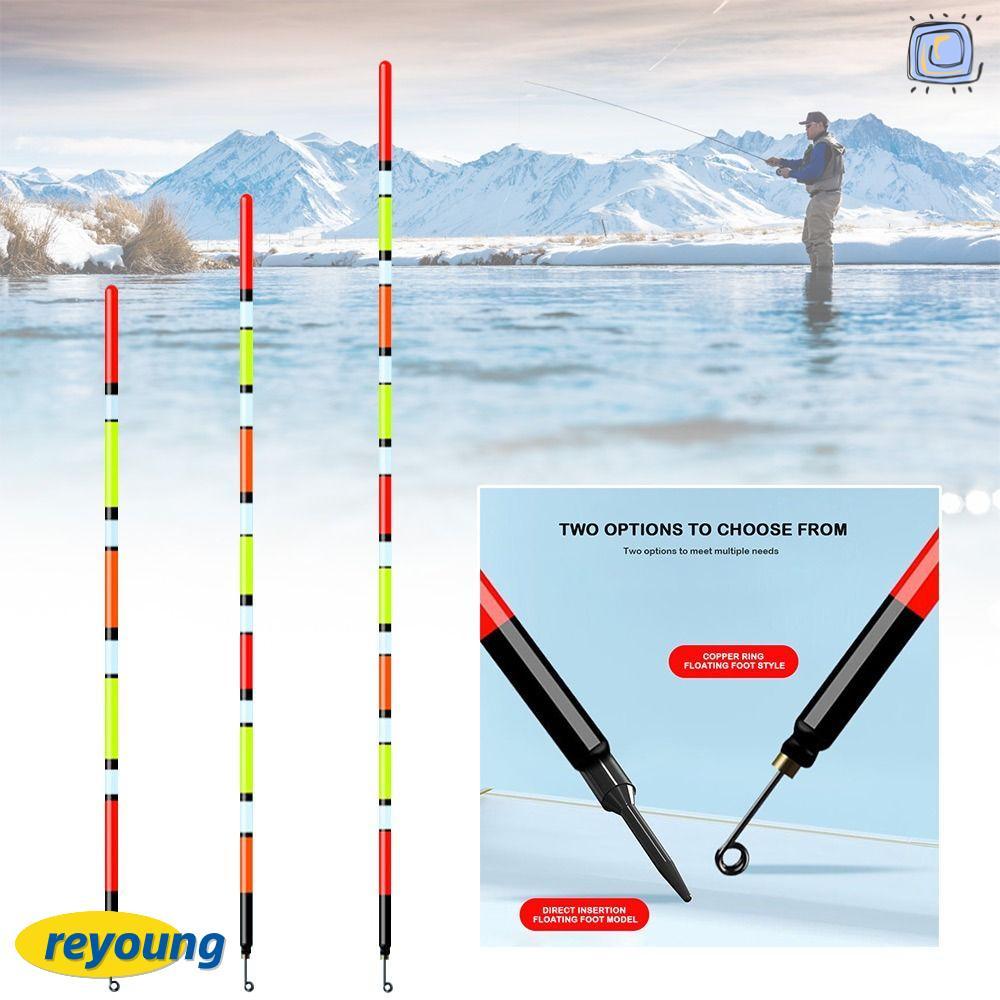 REYOUNG Straw Float สไตล์วงแหวนเท้าสะดุดตา สำหรับตกปลาคาร์พและใช้ได้ ...