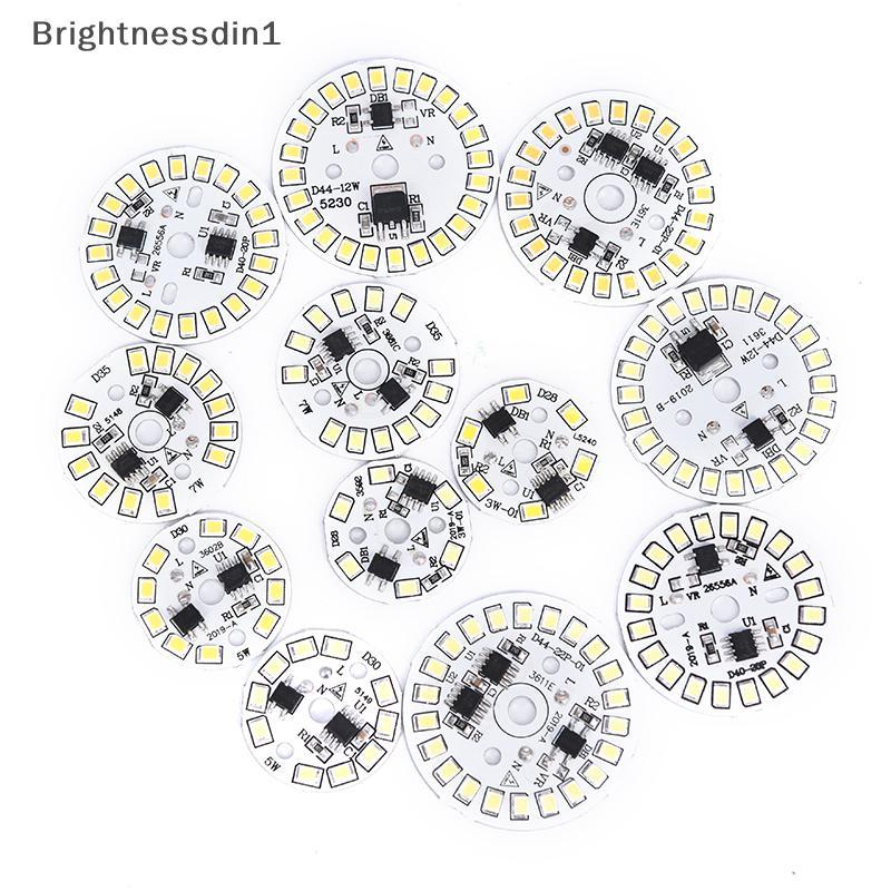 [Brightnessdin] หลอดไฟ LED Patch Lamp SMD Plate โมดูลวงกลมแหล่งกําเนิด ...