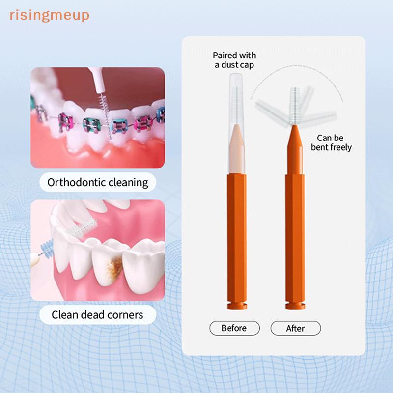 [risingmeup] 10 ชิ้นทิ้งตรงรูปร่าง Inter Brushes Deep Cleaning Detail ...