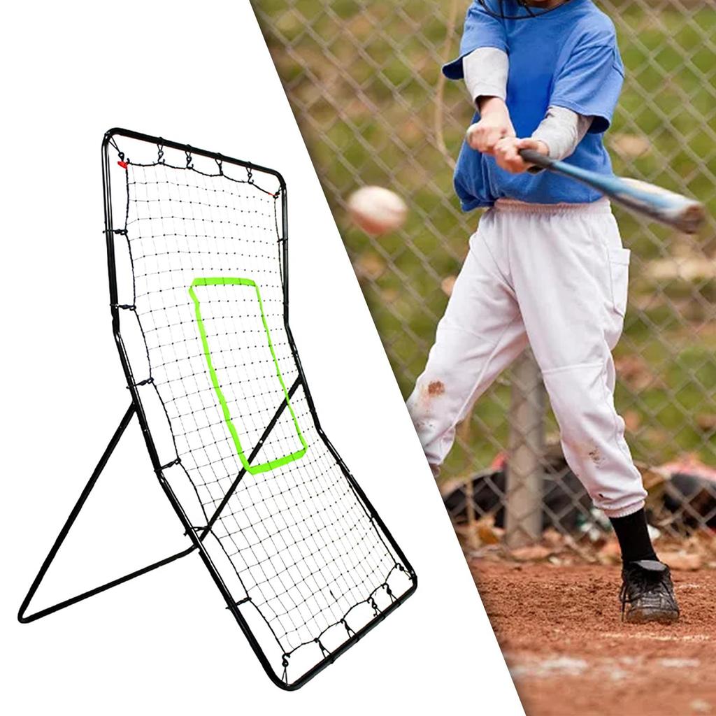 Baseball Rebounder Portable Pitchback Net สำหรับฝึกซ้อมทั้งในและนอกสนาม ...