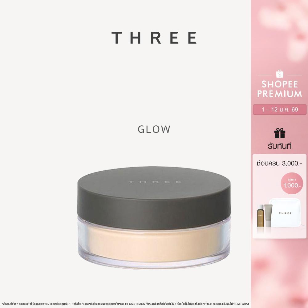 THREE Ultimate Diaphanous Loose Powder Glow แป้งลูส พาวเดอร์ เพื่อผิวดู ...