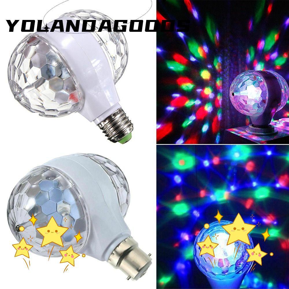 YOLA หลอดไฟหมุน Double-headed DJ KTV 6W LED Magic Disco Lamp | Shopee ...