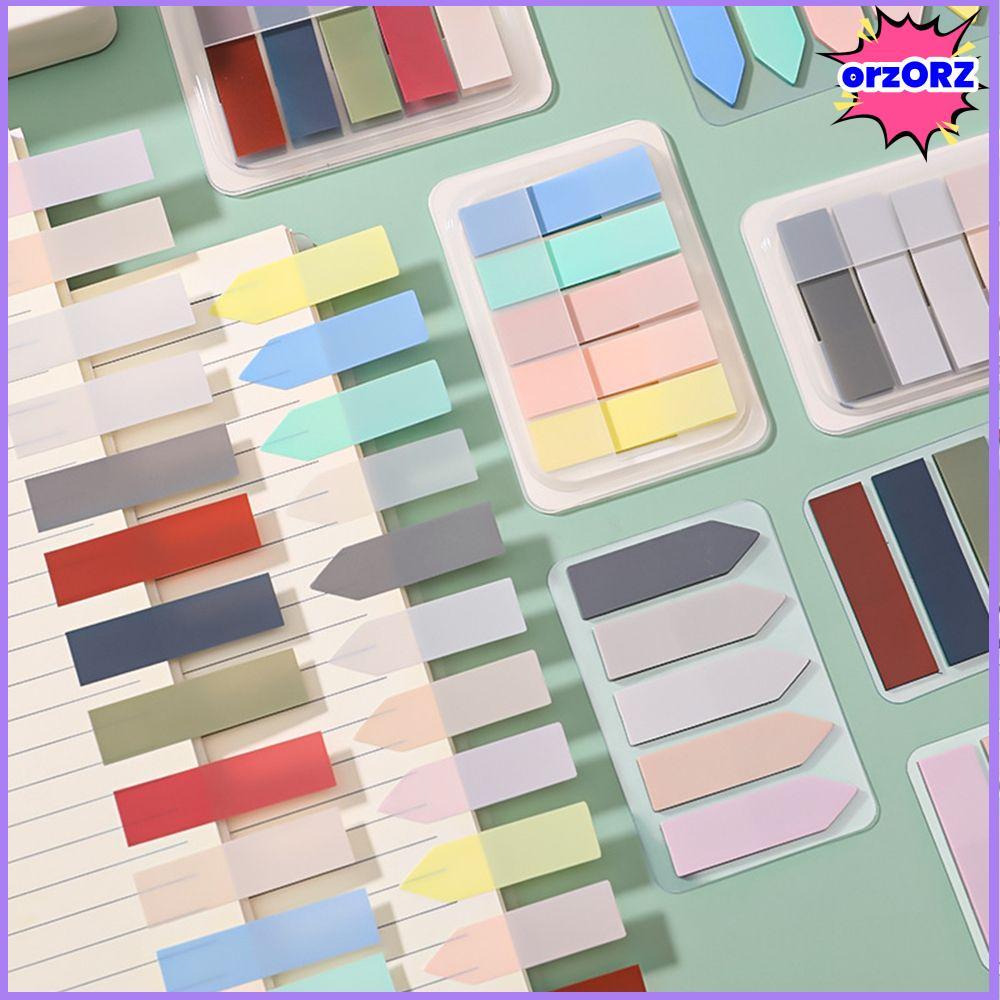 ORZORZ 100 แผ่น Sticky Notes บุ๊คมาร์คป้าย Tab Strip ความแปลกใหม่ Key ...