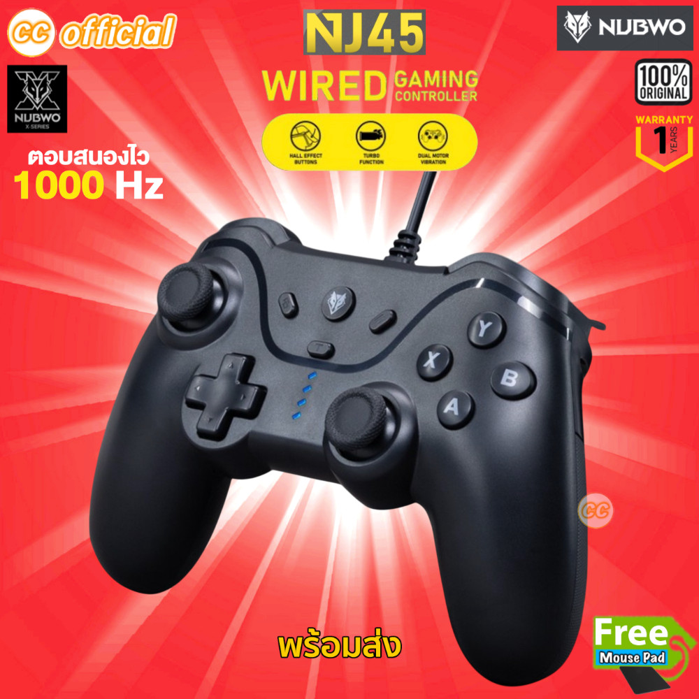 ⭕️แท้100% NUBWO NJ45 JOY Gaming Controller จอยสติ๊ก จอยเล่นเกม ตอบสนอง ...