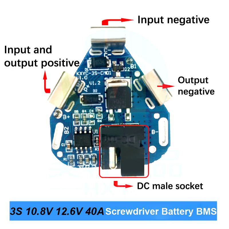 [Onw] 3S 12.6V 40A BMS แผ่นป้องกัน 18650 Equalizer Board สําหรับสว่าน ...