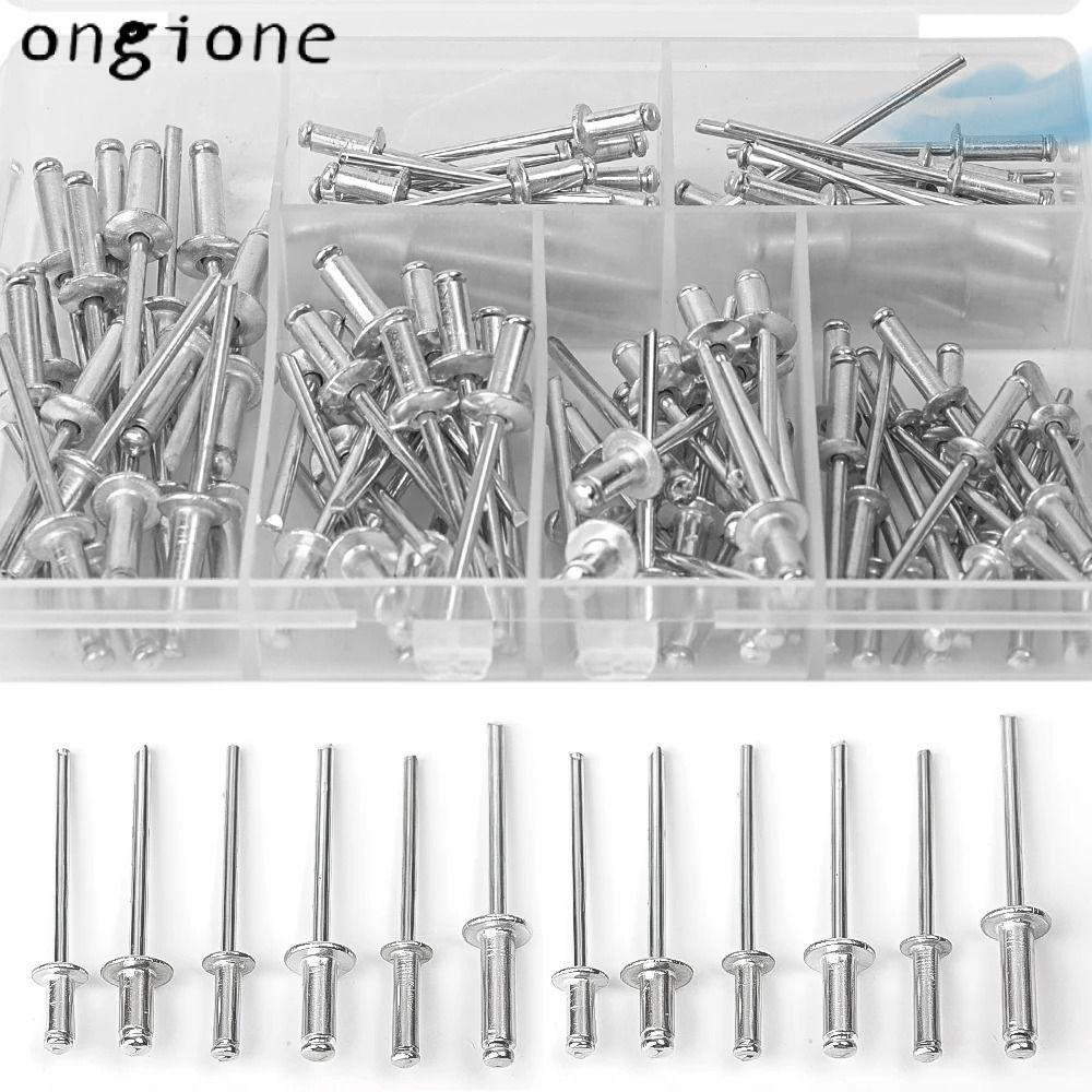 ONGIONE Pop Rivet, หัวโดมอลูมิเนียม Self Plugging Rivets เล็บ, DIY หลาย ...