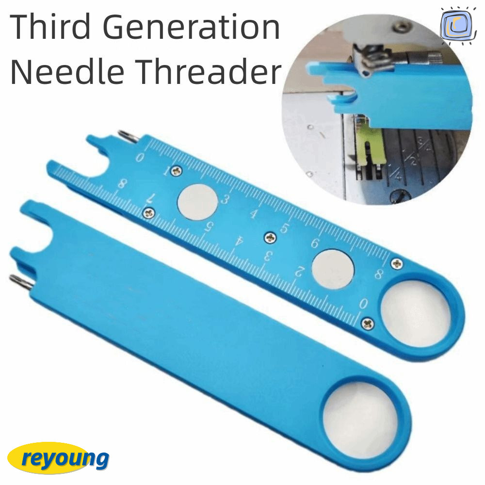 เย็บ REYOUNG|เข็ม Threader, Anti-prick Multi-functional Needle Threader ...