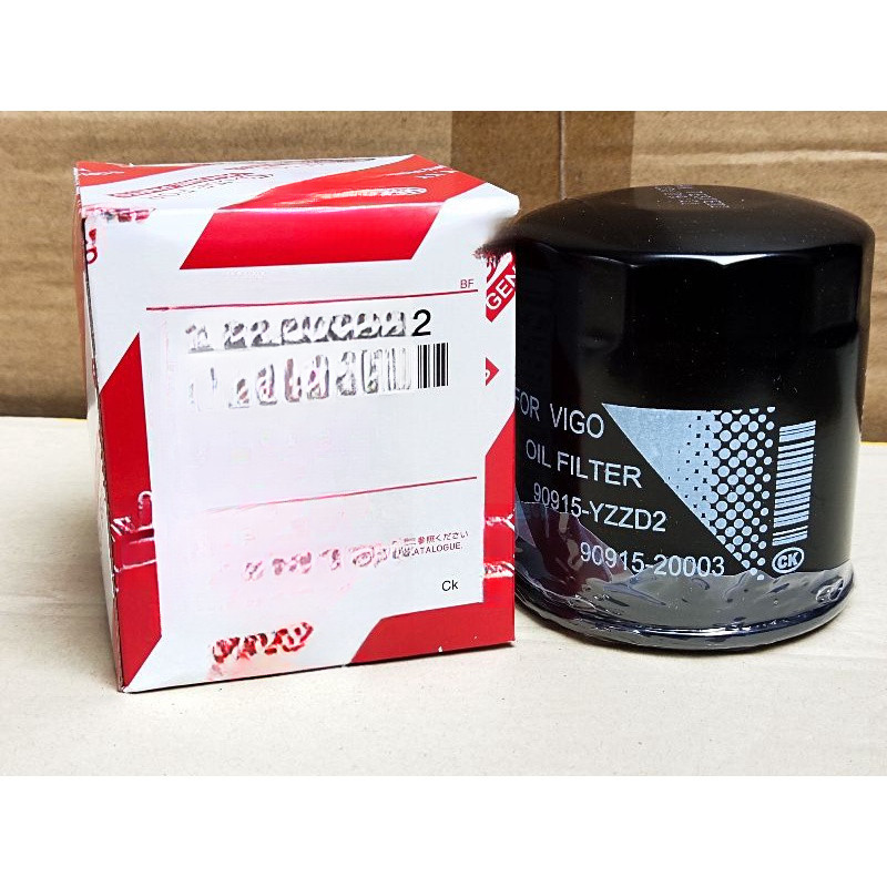 【แท้ศูนย์】 Oil Filter 90915-YZZD2 กรองน้ำมันเครื่อง VIGO FORTUNER ...