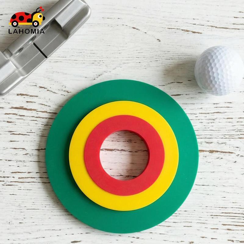 [Lahomia] Golf Putting Rings 3 ชิ้นชุดซิลิโคนถ้วยเป้าหมายฝึก Aid ...