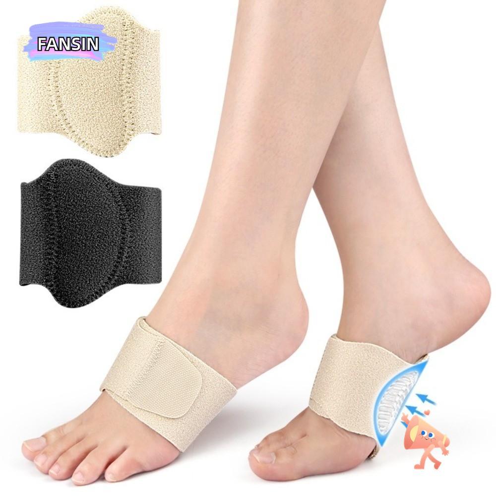 FANSIN 1Pair Compression Arch Support Brace, การแก้ไขเท้าแบนดูดซับ ...