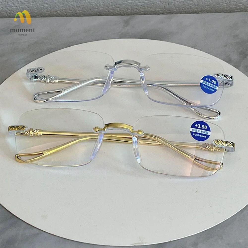 MOMENT Anti-Blue Light Ultralight Square Frame แว่นตากันแสงฟ้า สบายตา ...