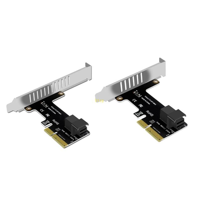 Btsg Riser Card SSD Solid State PCIE ถึง SF8643 การ์ดขยาย Driver การ์ด ...