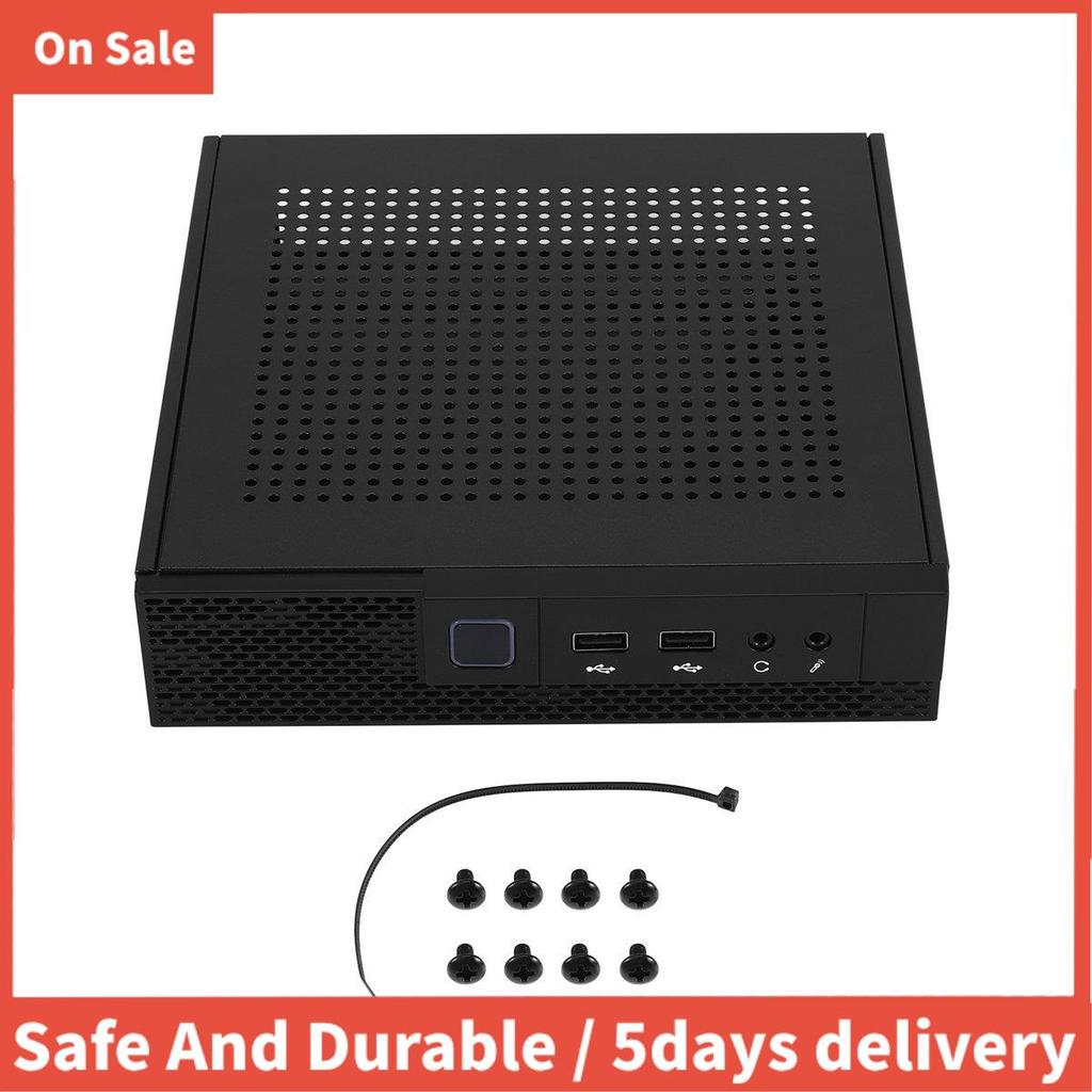 ITX เคสคอมพิวเตอร์ TX02 Mini Desktop Case ควบคุมอุตสาหกรรม HTPC Case ...