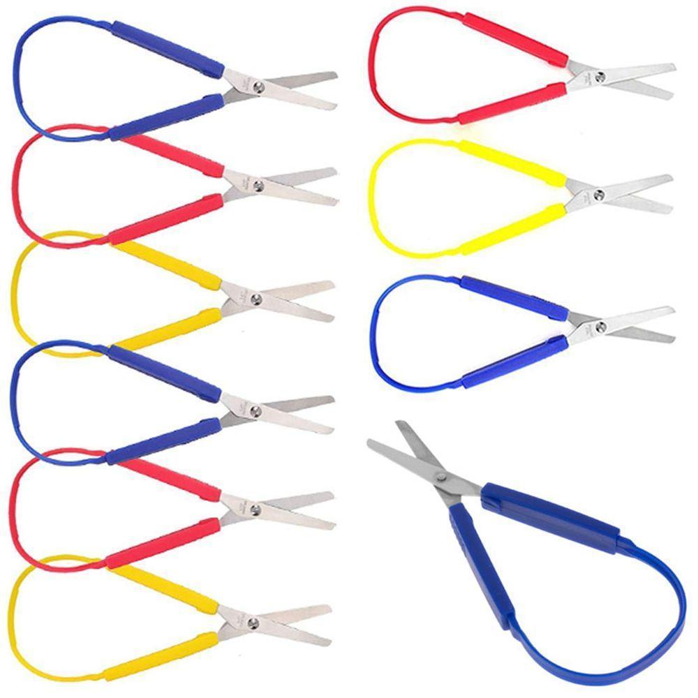LANCE Loop กรรไกร Self-Opening ความปลอดภัยพลาสติก Handcraft เครื่องมือ ...