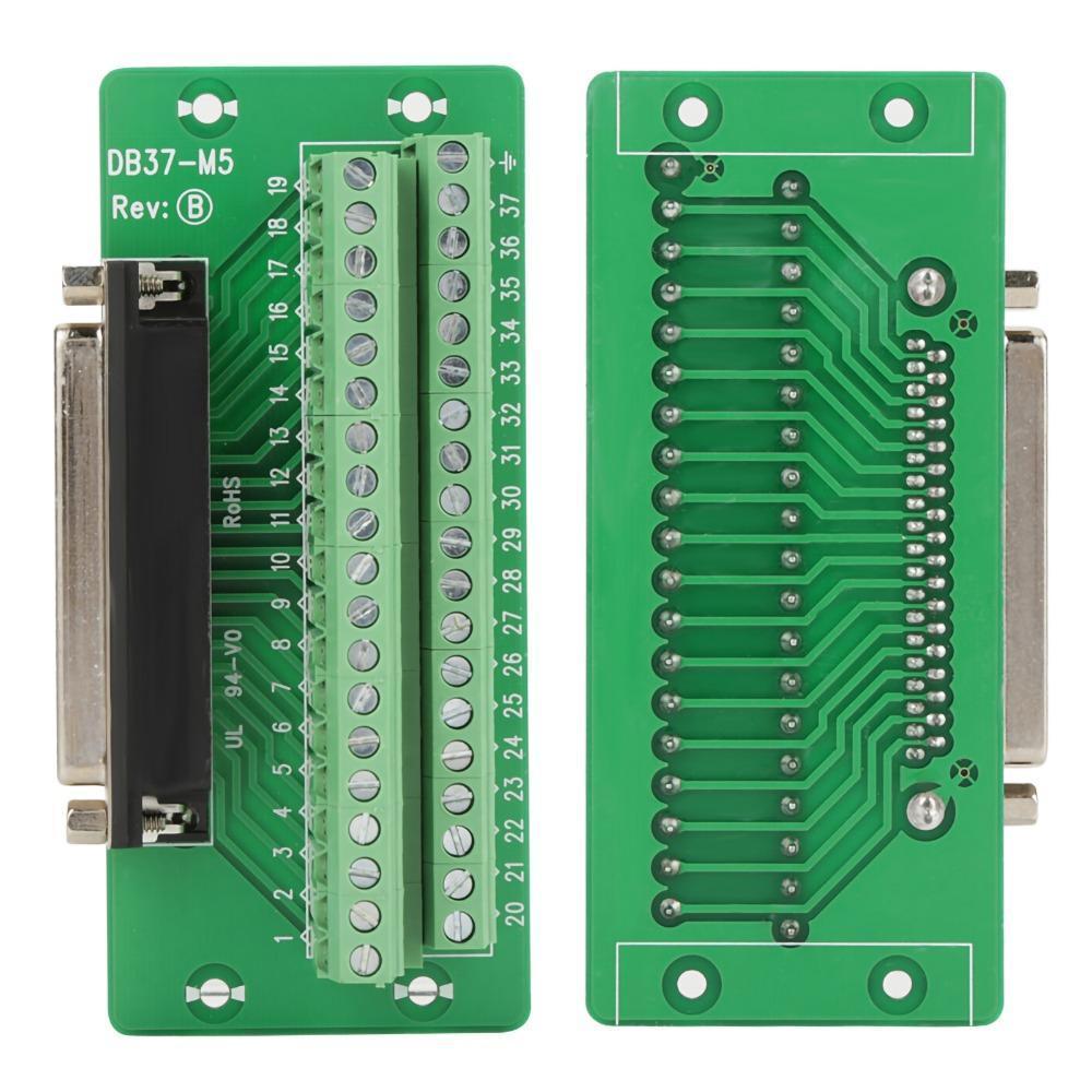 COMAME DB37 DIN Rail Module, DIN Rail Mount พร้อมวงเล็บ DB37 Breakout ...