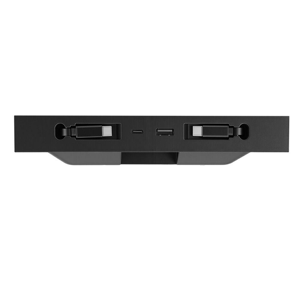 PINKHALLWAY คอนโซลกลาง USB HUB, Fast Charging Retractable Cable Docking ...