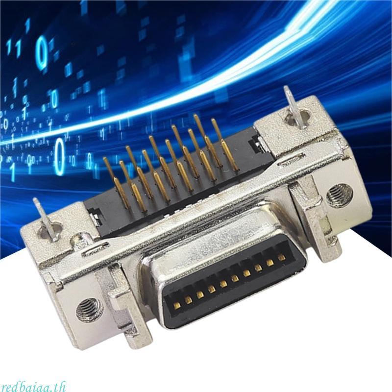 Redbaiaa SCSI Solder Socket Connectors ปลั๊กเครื่องพิมพ์ SCSI Connector ...