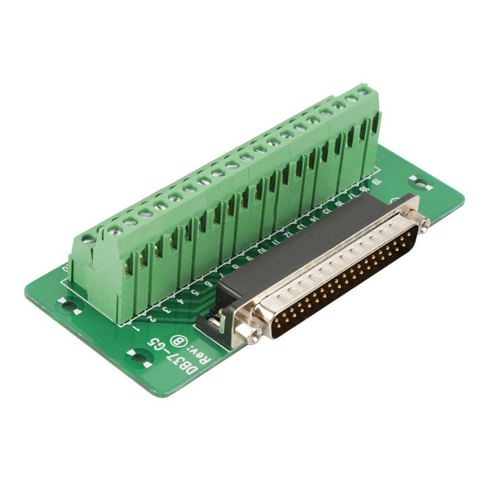 COMAME DB37 DIN Rail Module, DIN Rail Mount พร้อมวงเล็บ DB37 Breakout ...