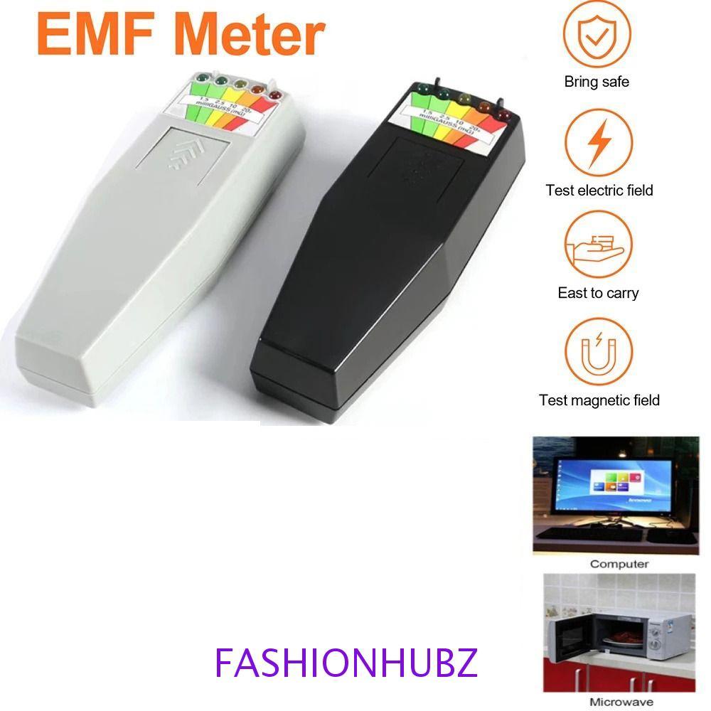 FASHIONHUBZ เครื่องทดสอบรังสีแม่เหล็กไฟฟ้า, EMF Reader ความแม่นยําสูง ...