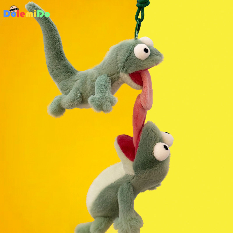 Beaver Transformation Plan Lizard Doll with Tongue Out Creative Raccoon ...