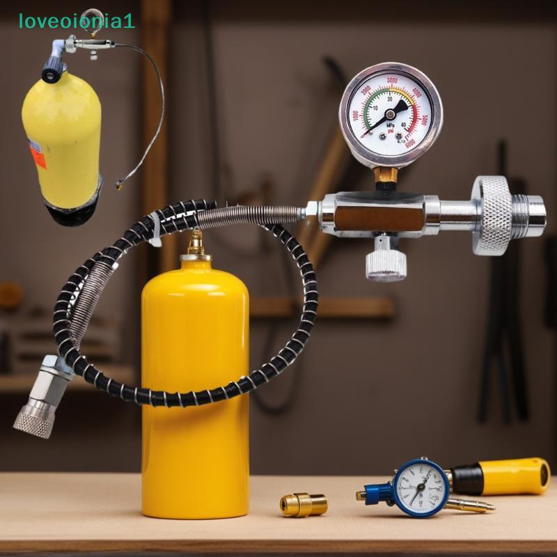 Air Diving DIN G5/8 Connect Fill Station สแตนเลส พร้อมชาร์จวาล์ว HPA ...