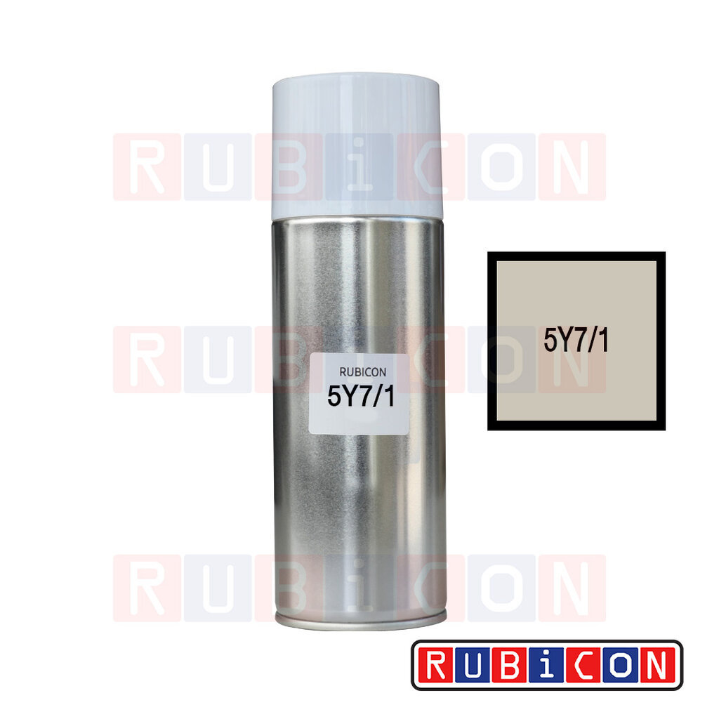 RUBICON 5Y7/1 สีน้ำตาล Light beige สีสเปรย์สำหรับงานซ่อมงานสีตู้ ใช้ ...