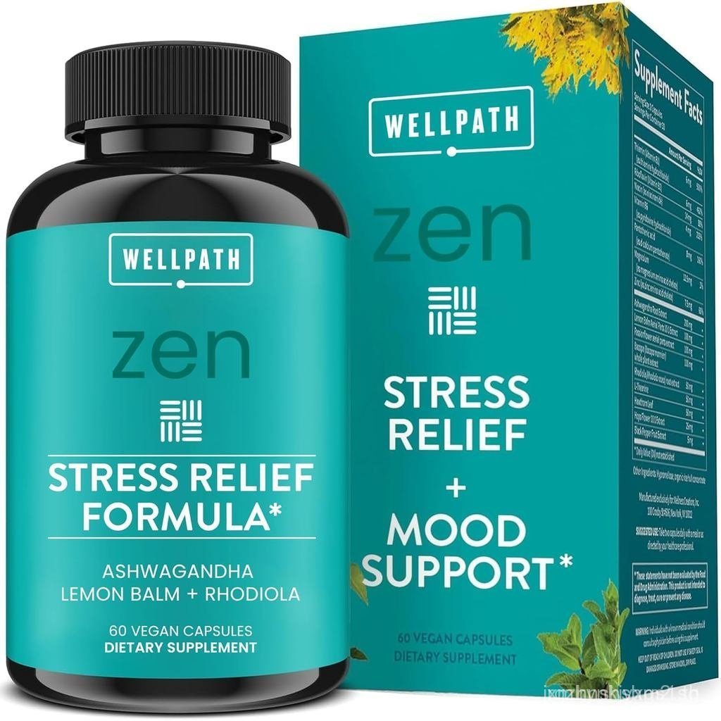อาหารเสริมคลายเครียด WellPath Zen + รองรับอารมณ์ |, Stress & Energy ...