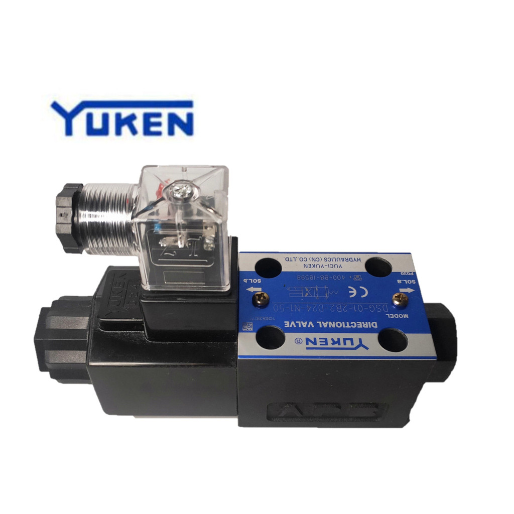 YUKEN โซลินอยด์วาล์ว DSG-01-2B2/2B3/2B3/2B8/2B3B/2B3A/2B60B-D24/A240 ...