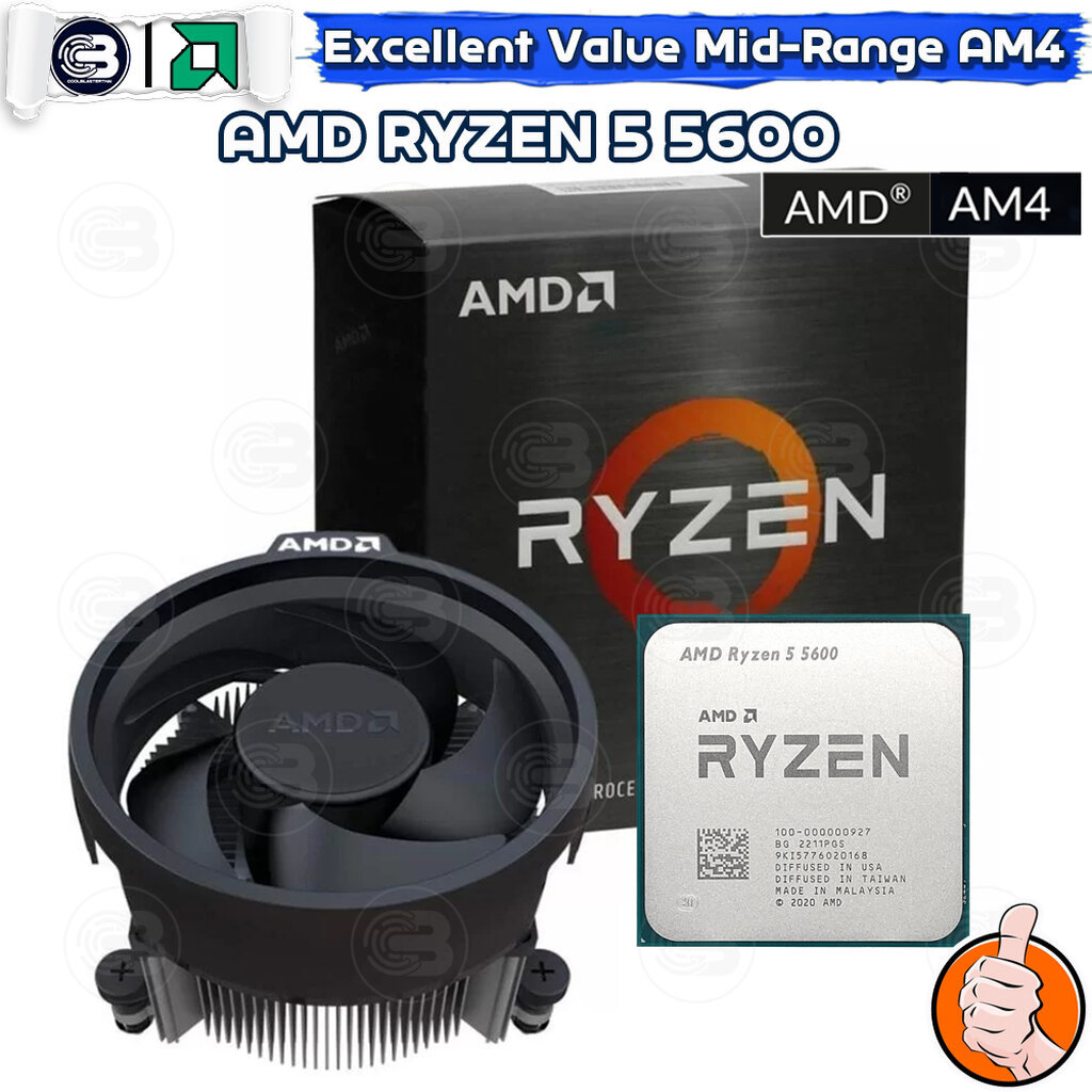 ช้อป CPU AMD Ryzen 5 5600 ราคาสุดคุ้ม ได้ง่าย ๆ | Shopee Thailand