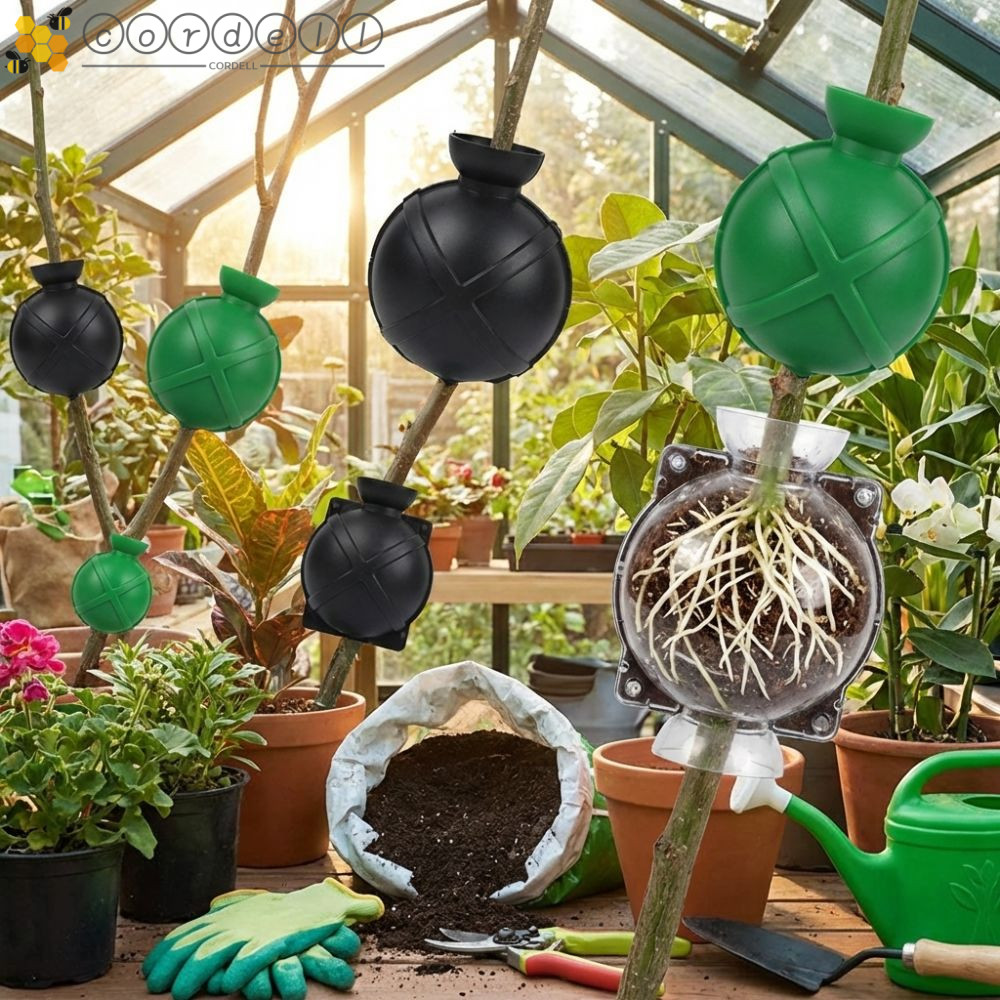 CORDELL 5PCS Root Ball Propagation, Fast PROPagation Nursery Ball ...