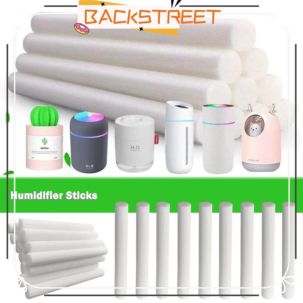 BACKSTAGE 50PCS Humidifier Sticks, 8 มม.ขนาดฟองน้ําติดกรองเติม Sticks ...