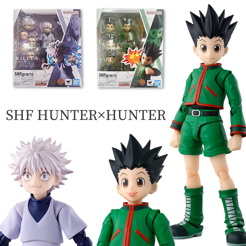 SHF Hunter X Hunter GON·FREECSS Model Collection Killua Zoldyck Movable ...