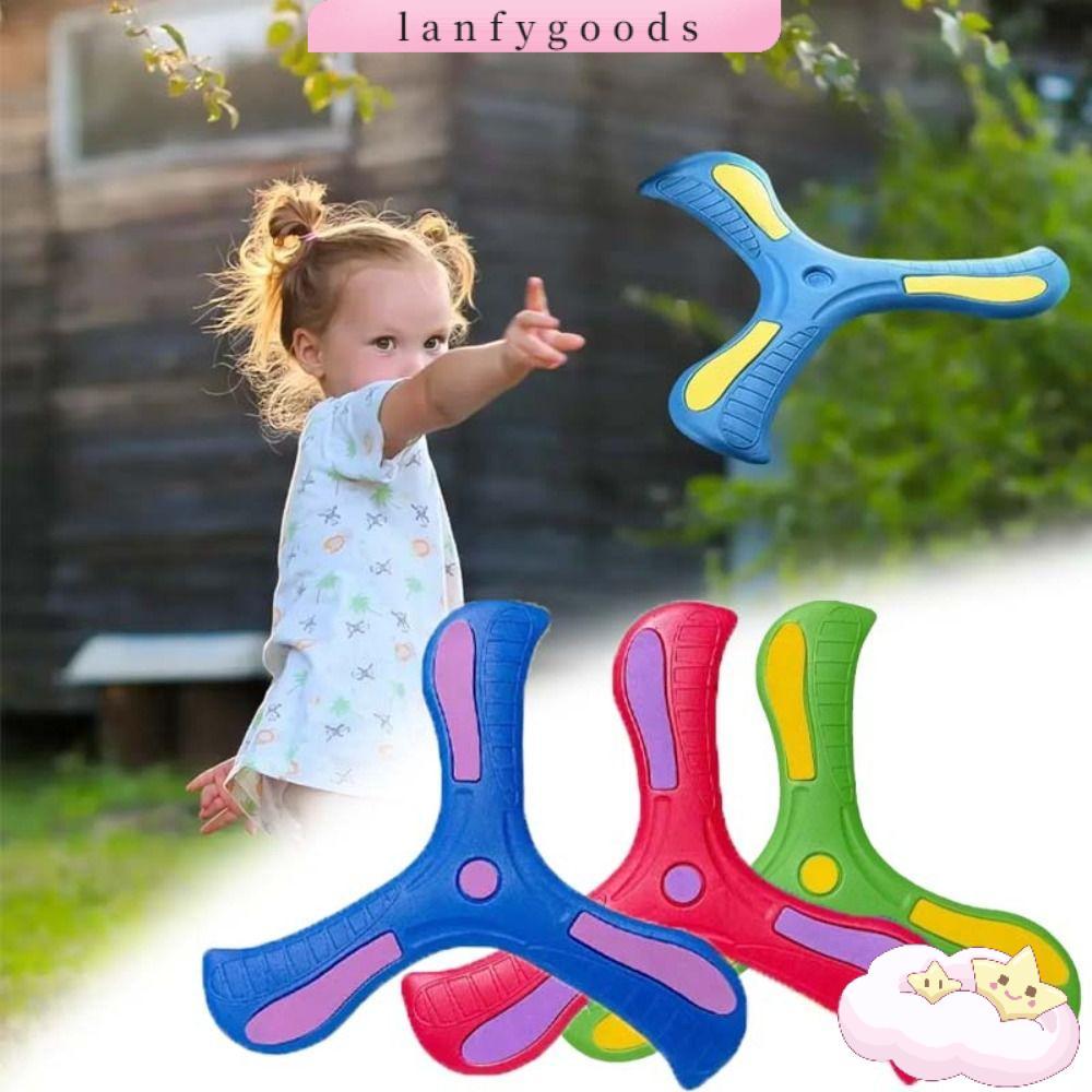 LANFYGOODS เด็ก Boomerang, Interactive 360 องศา Returning Spinner ...