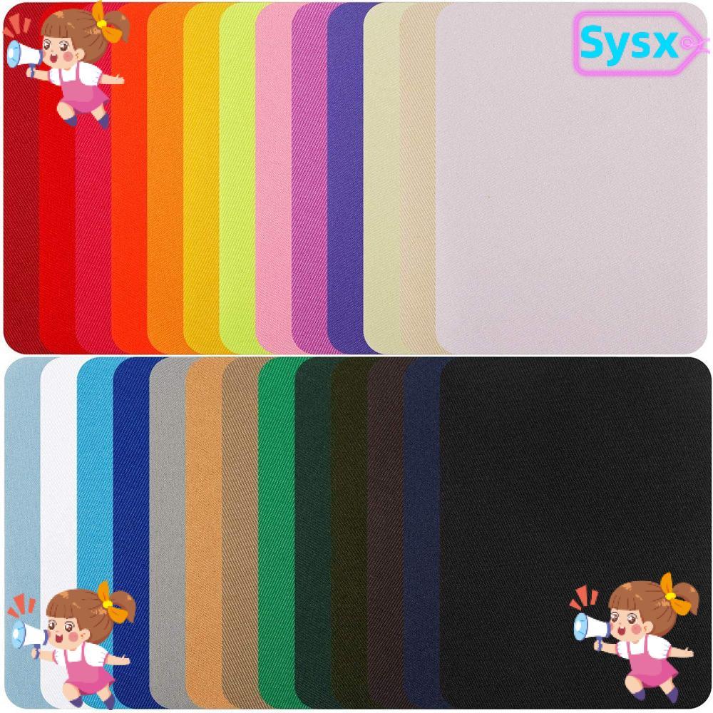 SYSX Self Adhesive Patch DIY Craft Badge สติกเกอร์เย็บเส้นทางผ้า Iron ...