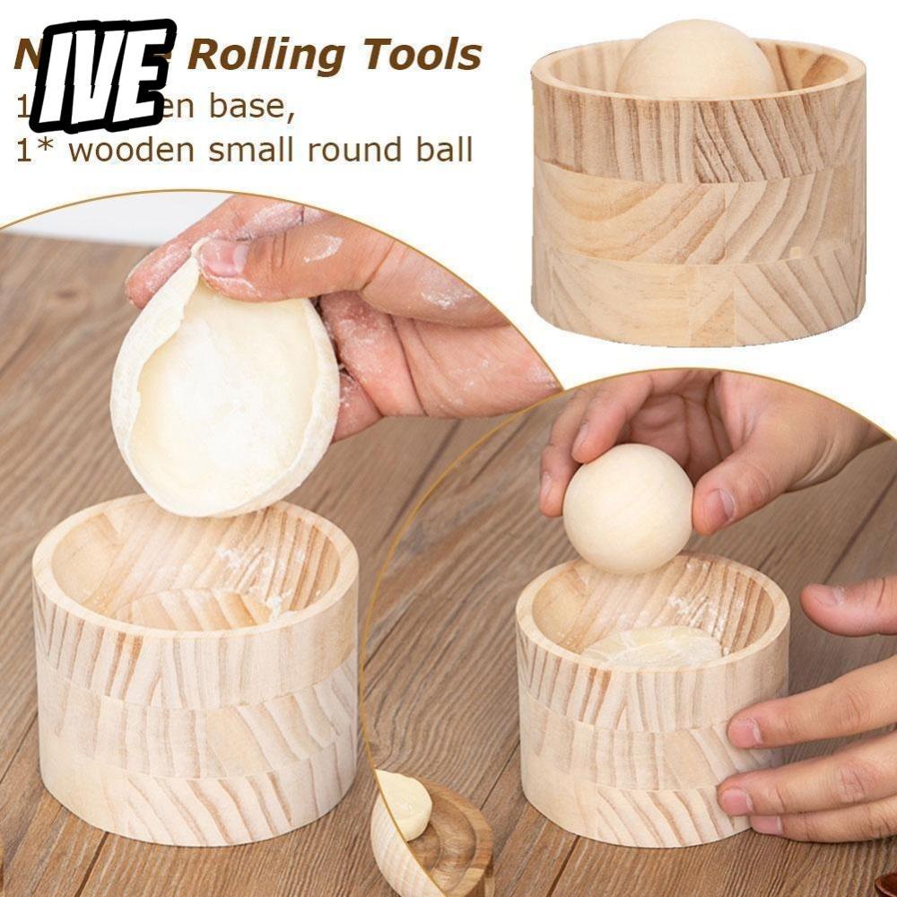 IVEYOUNG Dumpling Maker,รูปกลมReusable Dumpling Wrapperกด,เครื่องมือขนม ...