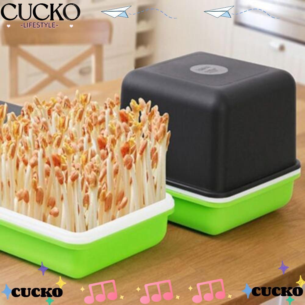 CUCKO 4 ชิ้น/เซ็ต Hydroponic Box Sprout Planting Box ถั่วถั่วลิสง ...