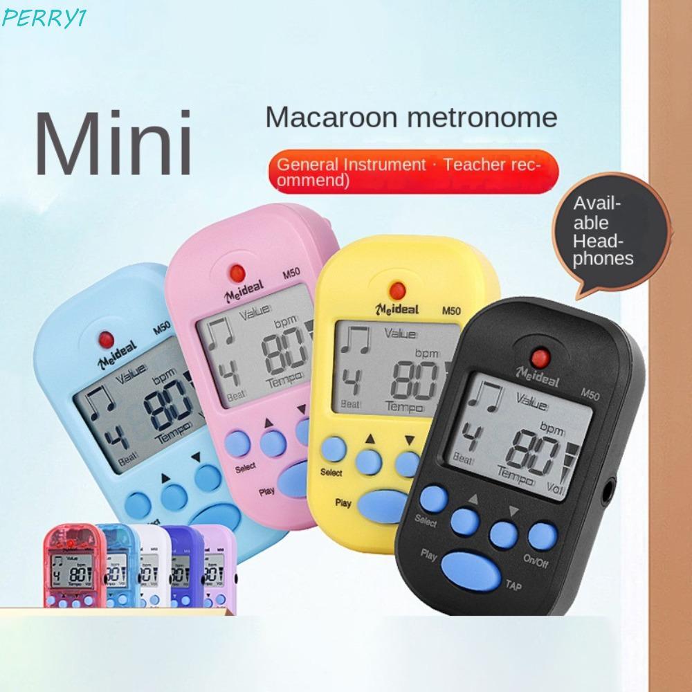 PERRY Mini Metronome, LCD Dual-channel Clip-on Pocket Metronome, จูนเน ...