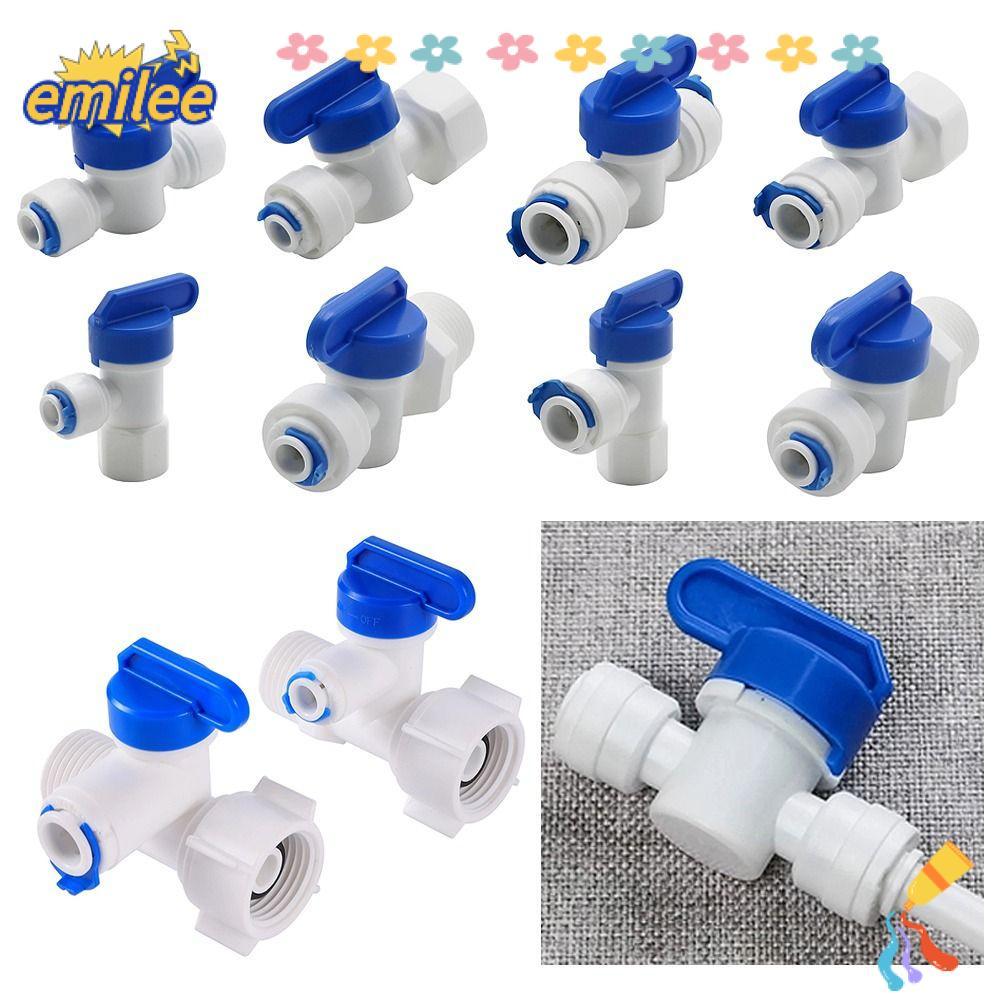 EMILEE 1 ชิ้นท่อ Quick Connector, 1/4 