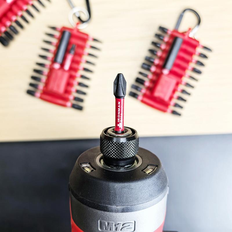 Form & Art 22 ชิ้นผลกระทบไขควง Bits ชุด Organizer แขน,แม่เหล็ก S2 เหล็ก ...