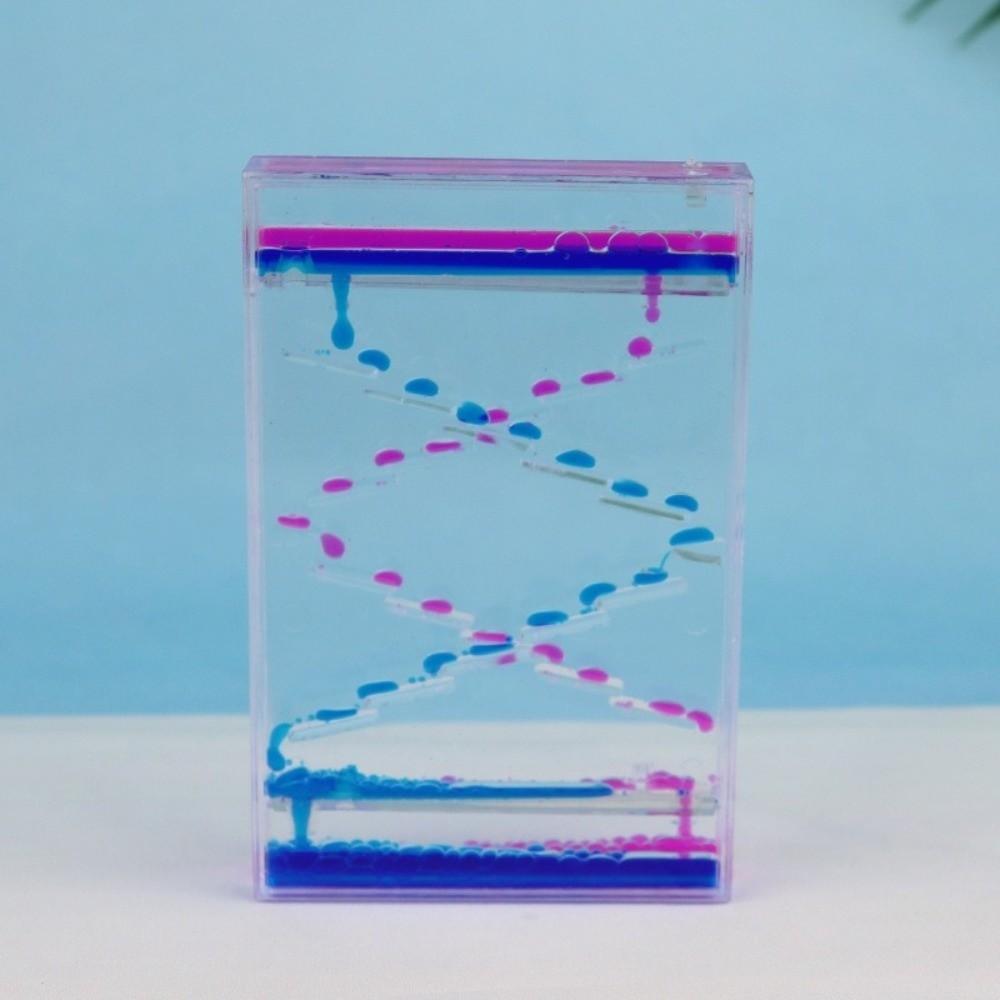 IONSKY Dynamic Slime Flow Timer,ปลอกพลาสติกสีสัน Liquid Sand Timer,ไม่ ...