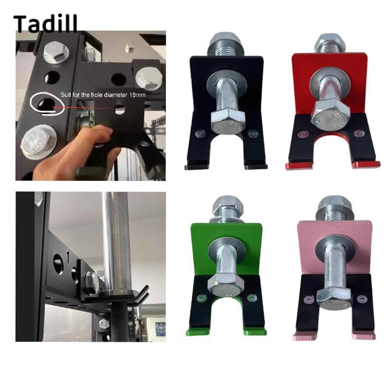 Tadill Barbell Holder สำหรับ Power Rack และ Curl Bar ในฟิตเนสและห้อง ...