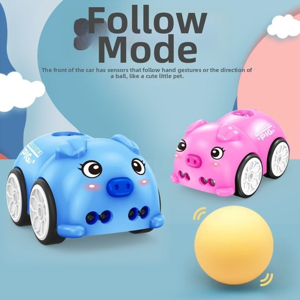 เอลรา‌R Magic Mini Bus ของเล่น, Rc-Controlled Pig Pattern Magic Follows ...