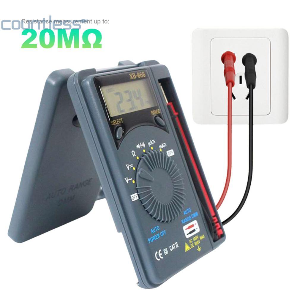 COD Digital Multimeter AC/DC LCD Voltmeter Tester Tool สําหรับช่างไฟฟ้า ...