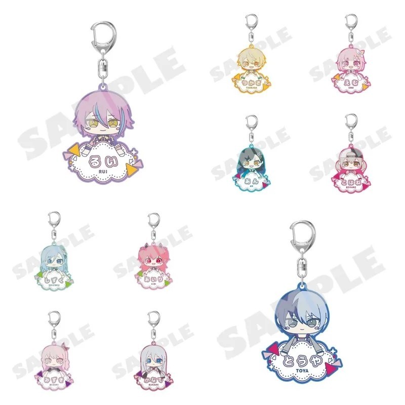 Project Sekai PJSK อะคริลิค Chibi Kamishiro Rui Yoisaki Kanade Aoyagi ...