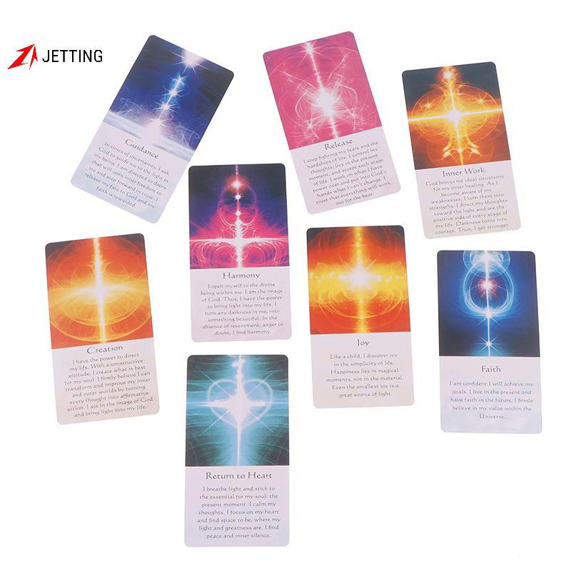 FSTH Healing Energy Oracle การ์ด 54 ชิ้นการ์ดเวอร์ชันภาษาอังกฤษ De ...