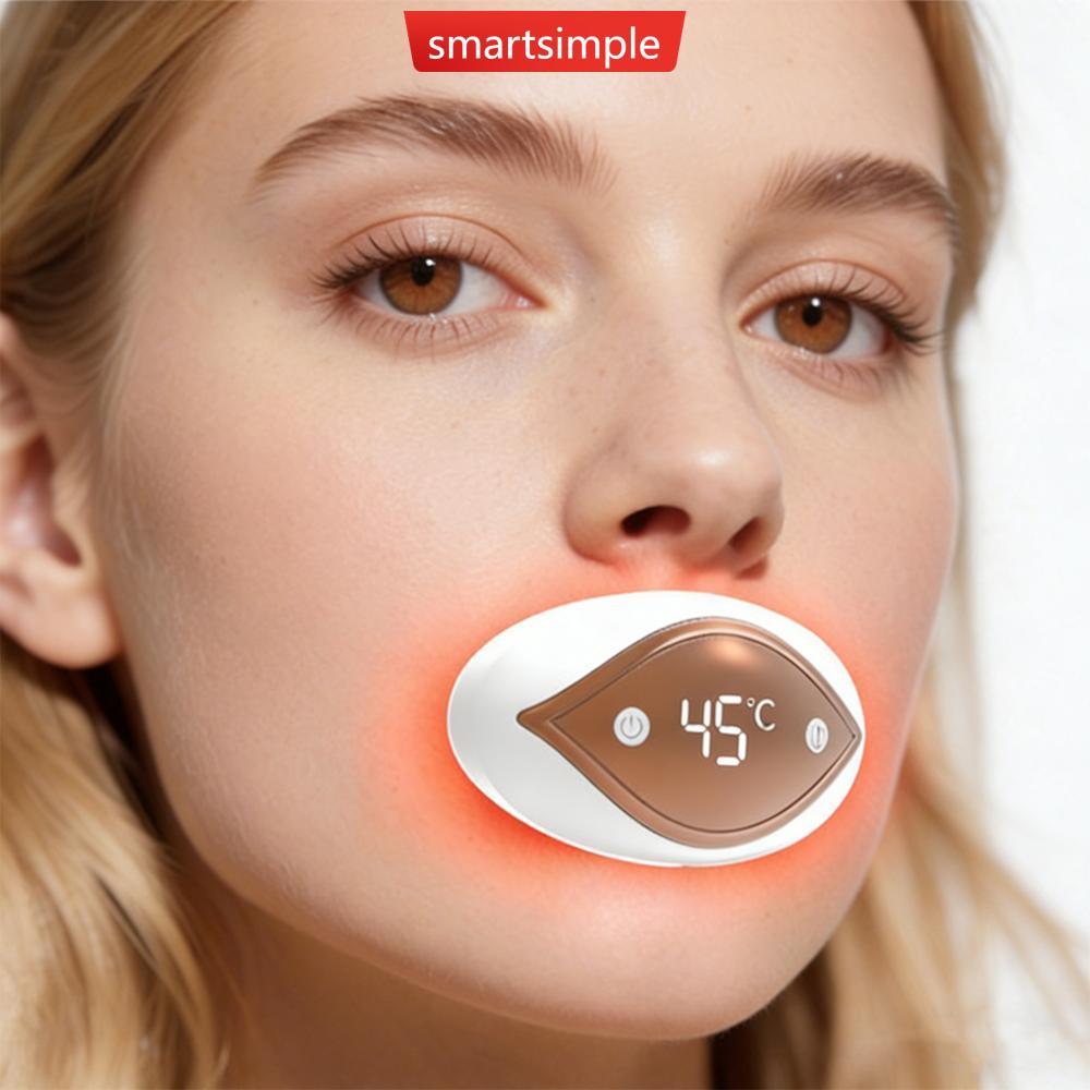 SMARTSIMPLE 3 in 1 ไฟ LED สีแดง Lip Eye Care เครื่องมือ 45 ไฟฟ้าดูด Lip ...