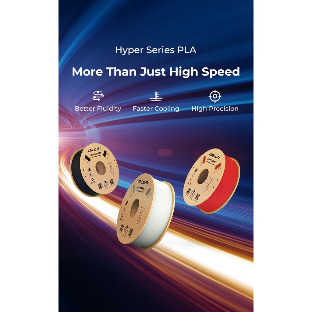 Creality Hyper PLA / Hyper PLA RFID 3D Filamnet 1.75mm 1kg Hyper Series ...